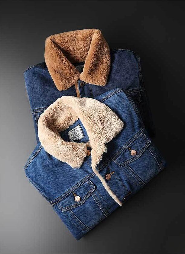 Woolen Denim Jacket for Men and Women