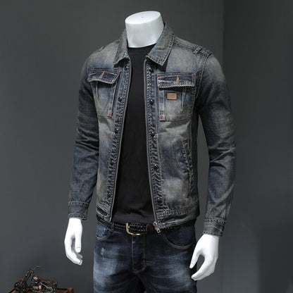 Men's Denim Jacket  | Men's Plus Size Denim Jacket