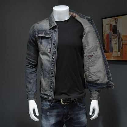 Men's Denim Jacket  | Men's Plus Size Denim Jacket