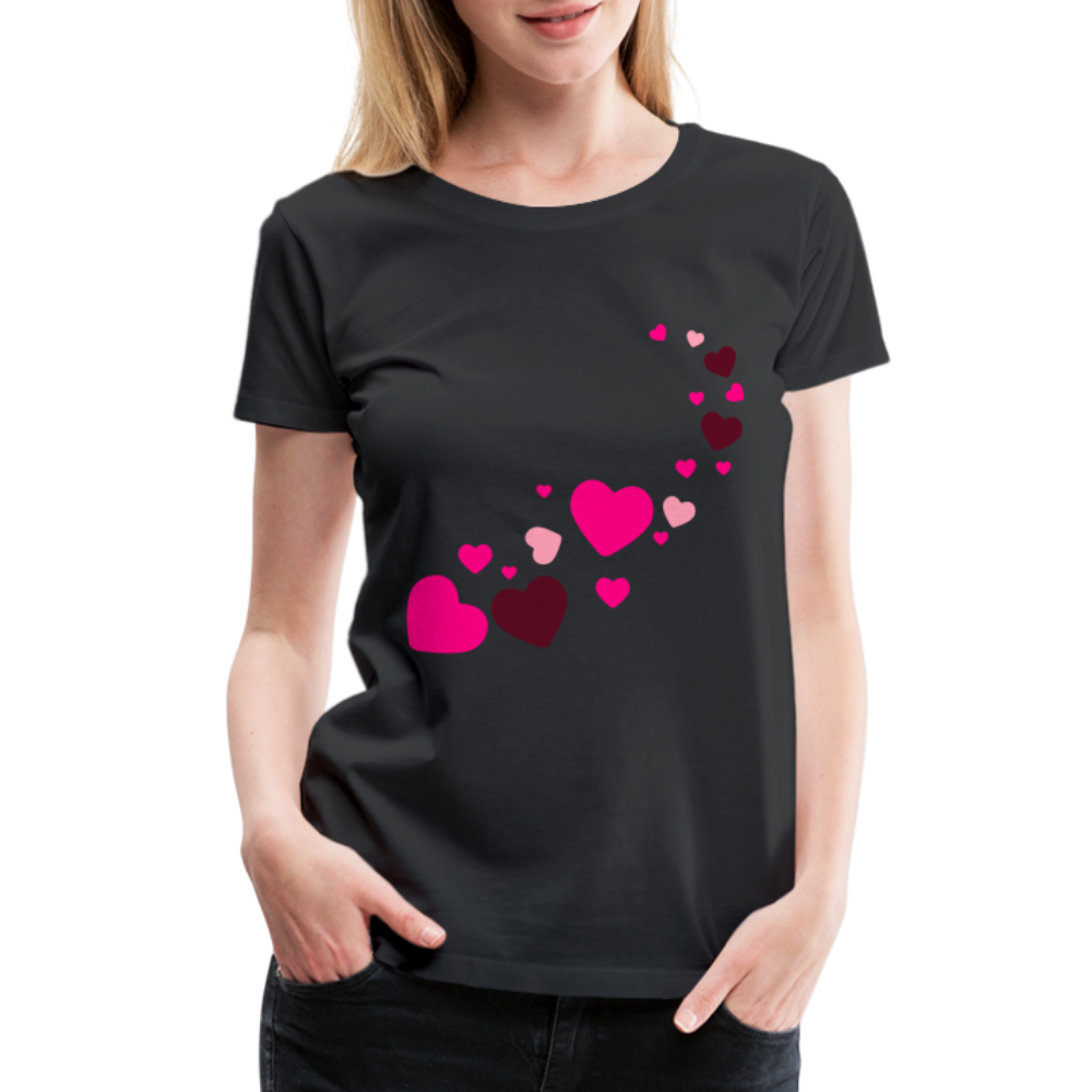 Magic Hearts | Women’s Premium T-Shirt - black