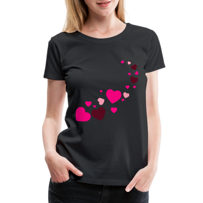 Magic Hearts | Women’s Premium T-Shirt - black