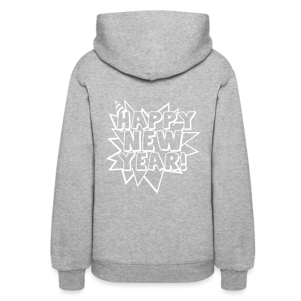 Happy New Year Women's Hoodie | Women's Hoodie - heather gray