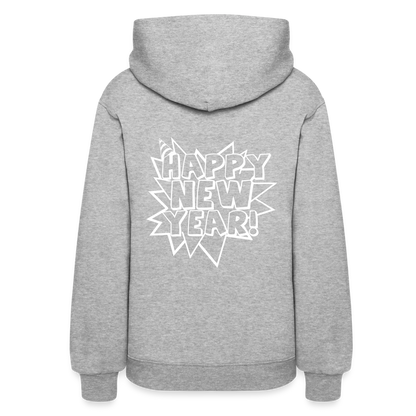 Happy New Year Women's Hoodie | Women's Hoodie - heather gray