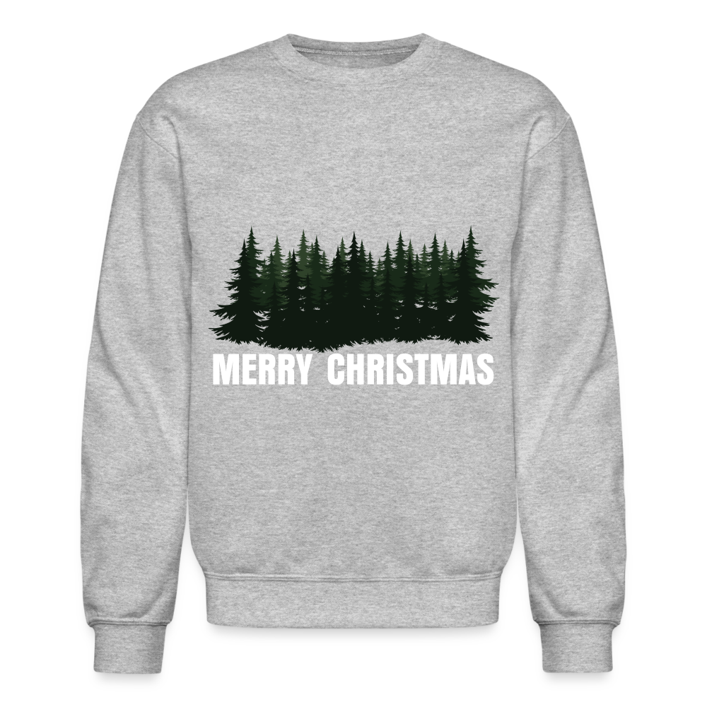 Merry Christmas Sweatshirt for Women | Merry Christmas Sweatshirt for Men | Crewneck Sweatshirt - heather gray