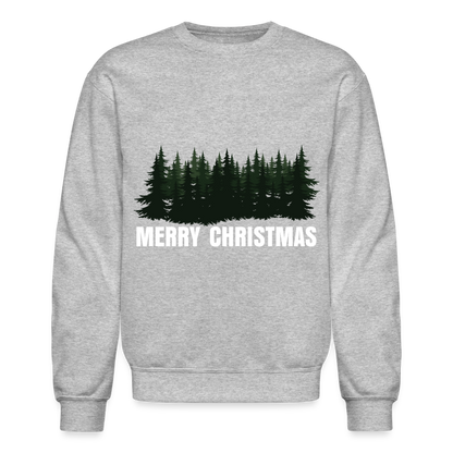 Merry Christmas Sweatshirt for Women | Merry Christmas Sweatshirt for Men | Crewneck Sweatshirt - heather gray