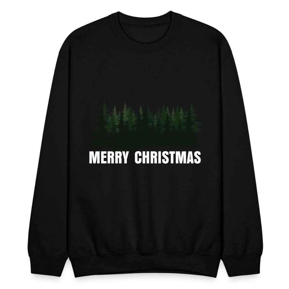 Merry Christmas Sweatshirt for Women | Merry Christmas Sweatshirt for Men | Crewneck Sweatshirt - black