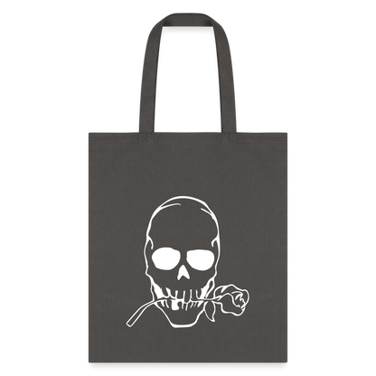 Aesthetic Skeleton Tote Bag – Bold, Chic, and Unique*- Tote Bag - charcoal