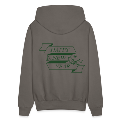 Happy New Year 2025 | Men's Hoodie - asphalt gray