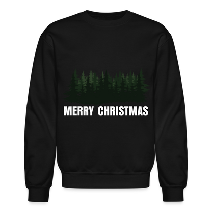 Merry Christmas Sweatshirt for Women | Merry Christmas Sweatshirt for Men | Crewneck Sweatshirt - black