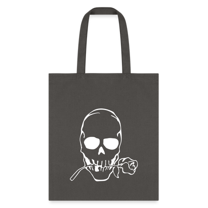 Aesthetic Skeleton Tote Bag – Bold, Chic, and Unique*- Tote Bag - charcoal