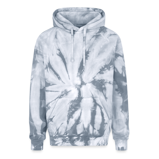 Adult Tie Dye Hoodie– Bold Style & Everyday Comfort - spider silver