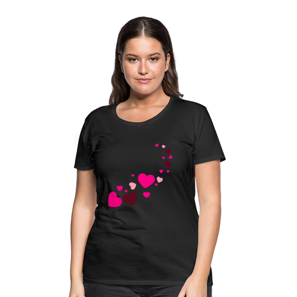 Magic Hearts | Women’s Premium T-Shirt - black