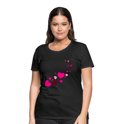 Magic Hearts | Women’s Premium T-Shirt - black