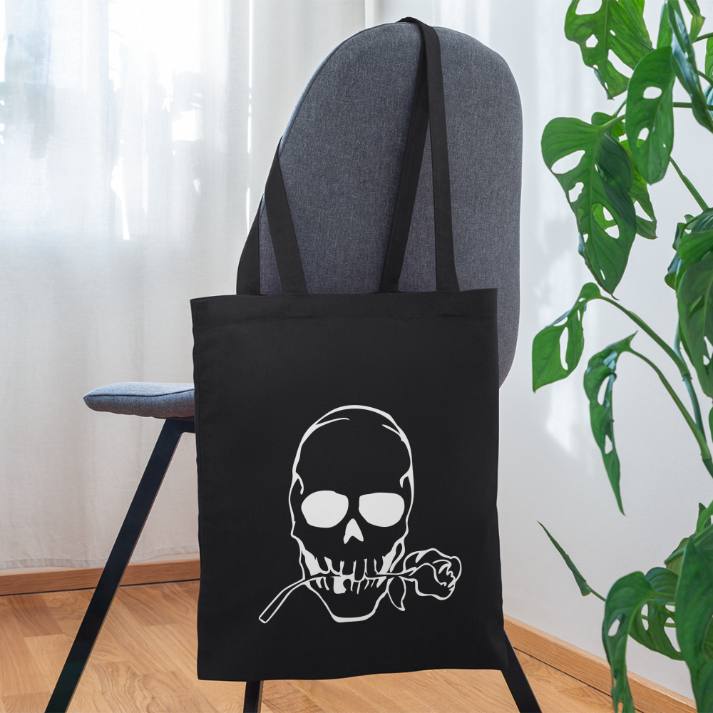 Aesthetic Skeleton Tote Bag – Bold, Chic, and Unique*- Tote Bag - black