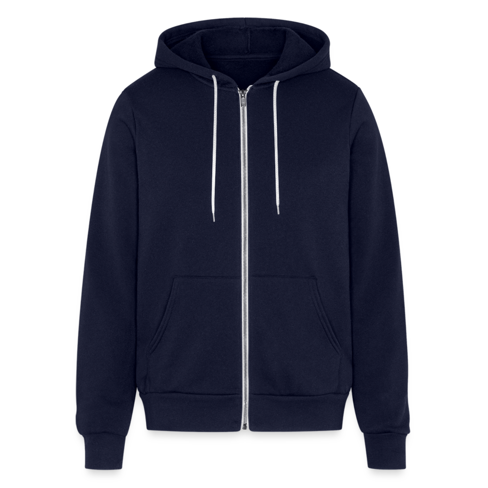 I am so Grateful | Thanksgiving Hoodie | Bella + Canvas Unisex Full Zip Hoodie - navy