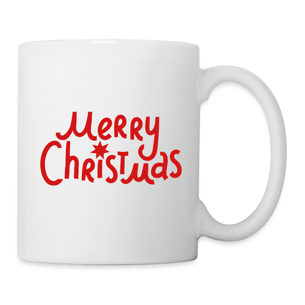 Merry Christmas Coffee/Tea Mug - white