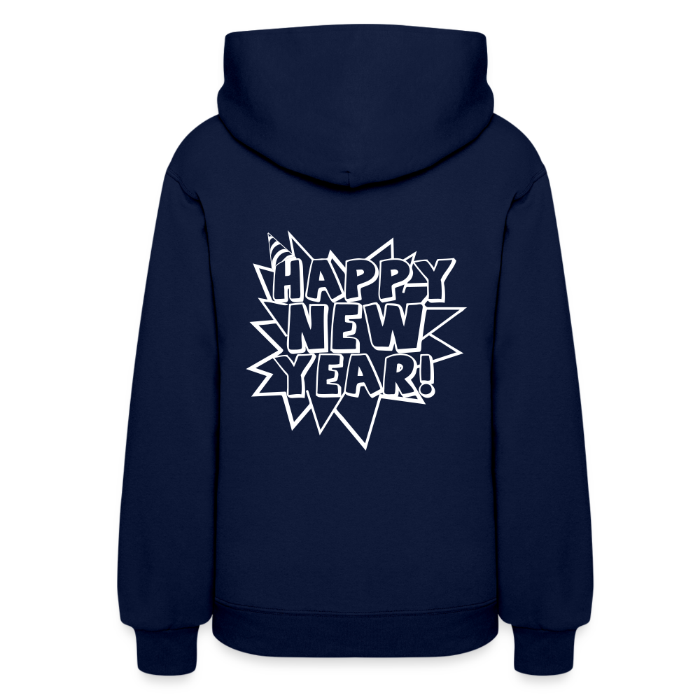 Happy New Year Women's Hoodie | Women's Hoodie - navy