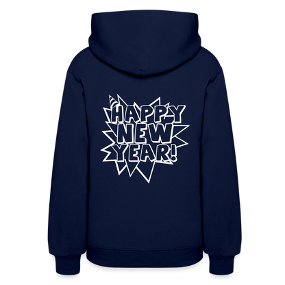 Happy New Year Women's Hoodie | Women's Hoodie - navy