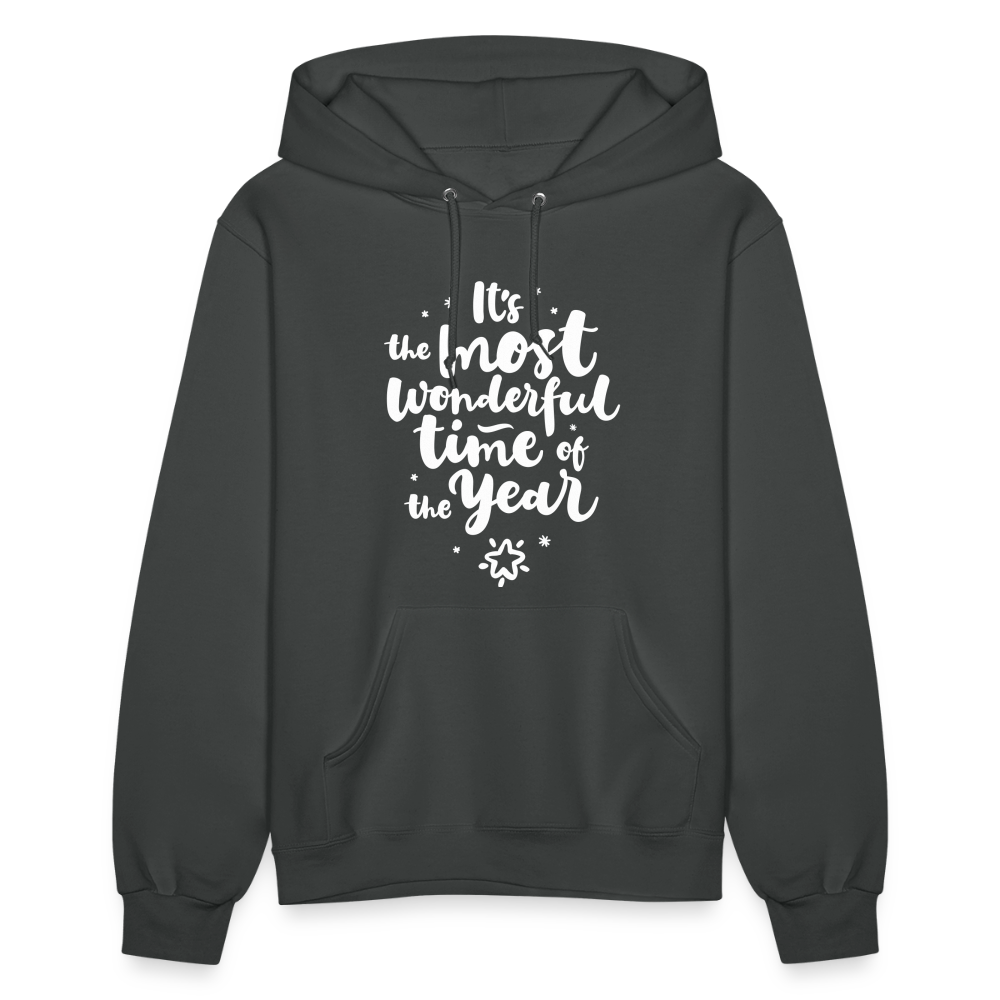 Christmas Hoodies for Her | It's the most wonderful time of the Year |Women's Hoodie - asphalt