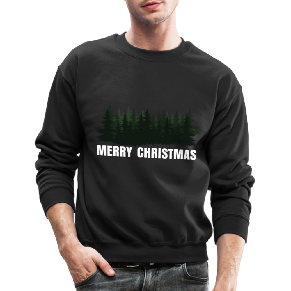 Merry Christmas Sweatshirt for Women | Merry Christmas Sweatshirt for Men | Crewneck Sweatshirt - black