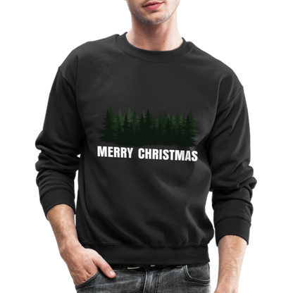 Merry Christmas Sweatshirt for Women | Merry Christmas Sweatshirt for Men | Crewneck Sweatshirt - black