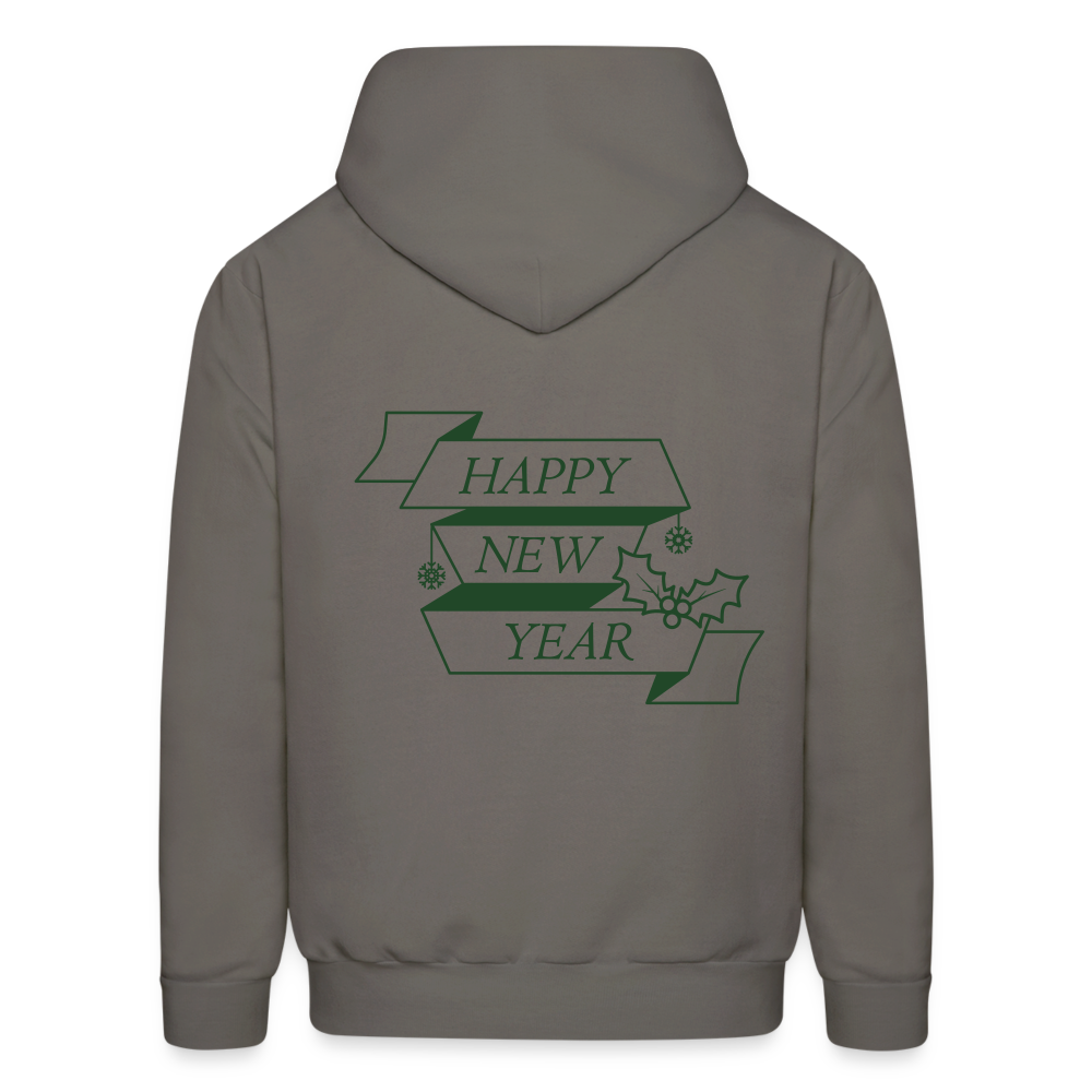 Happy New Year 2025 | Men's Hoodie - asphalt gray