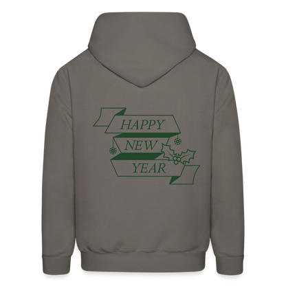 Happy New Year 2025 | Men's Hoodie - asphalt gray