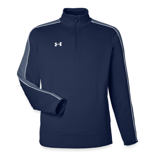 Under Armour Men's Command Quarter Zip 2.0-Performance & Style Redefined - navy/white