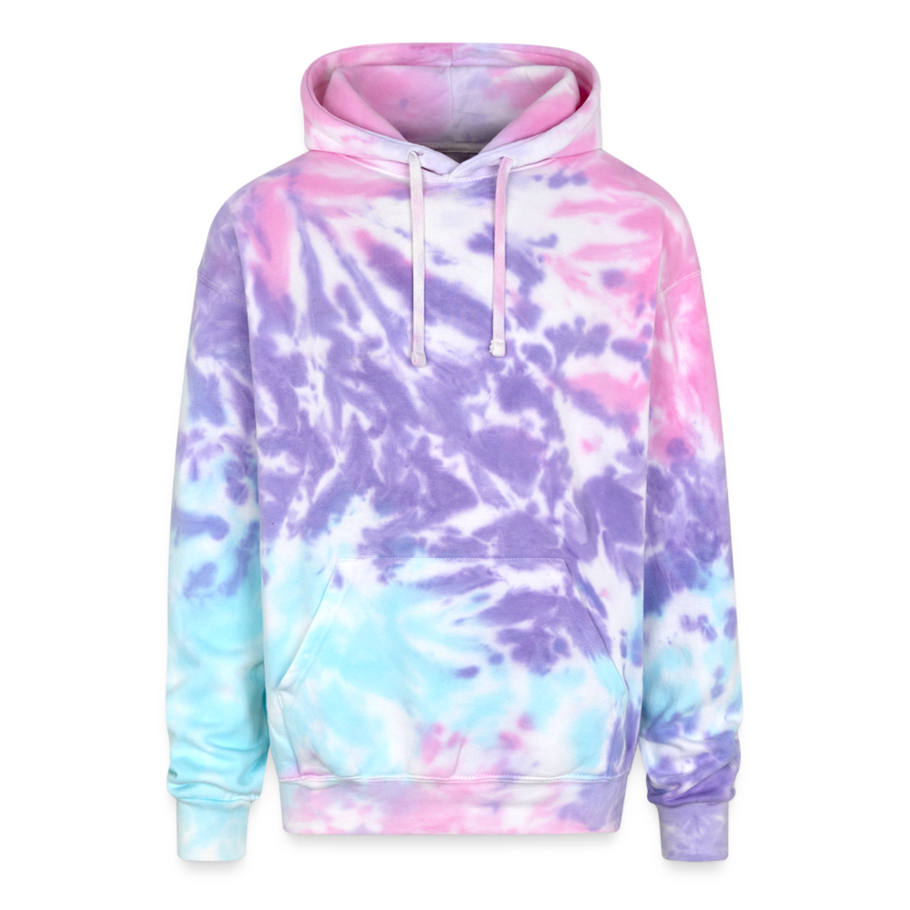 Adult Tie Dye Hoodie– Bold Style & Everyday Comfort - cotton candy