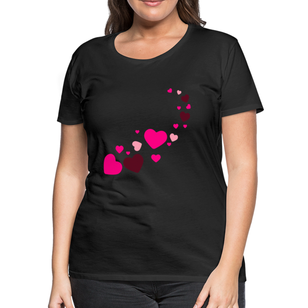 Magic Hearts | Women’s Premium T-Shirt - black