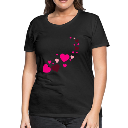 Magic Hearts | Women’s Premium T-Shirt - black