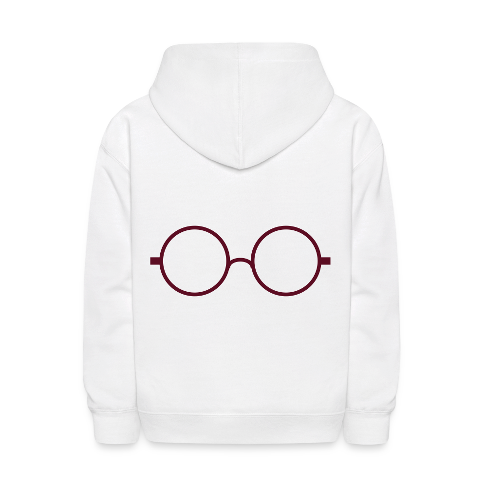 Kids' Hoodie- Harry Potter Spects Hoodie- - white