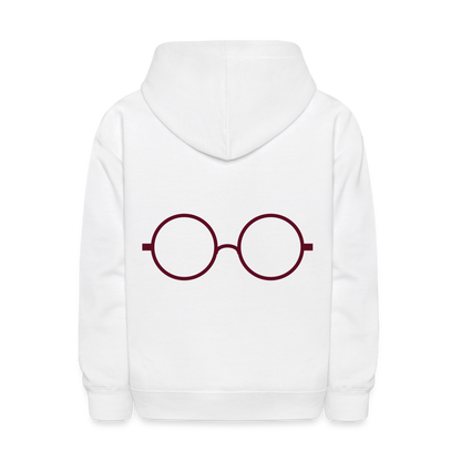 Kids' Hoodie- Harry Potter Spects Hoodie- - white