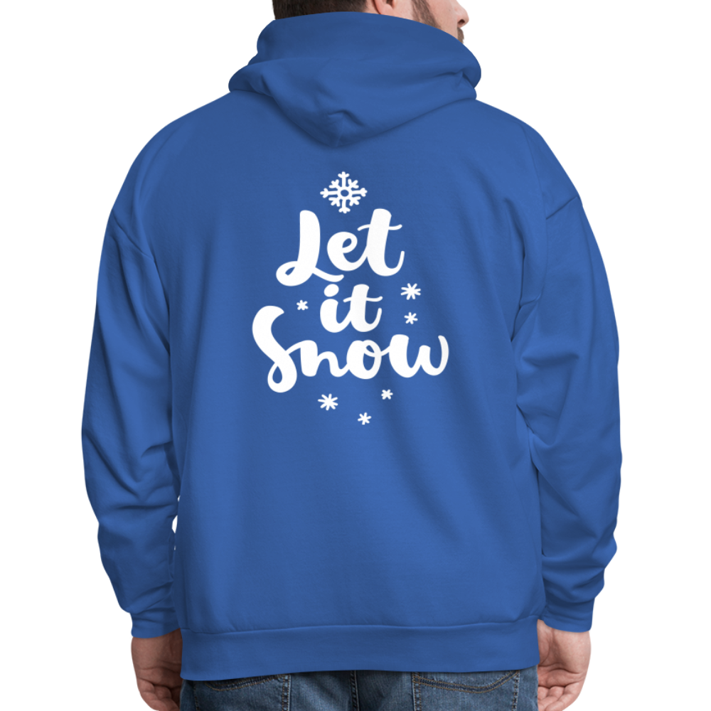 Unisex Hoodie- holiday winter special - royal blue