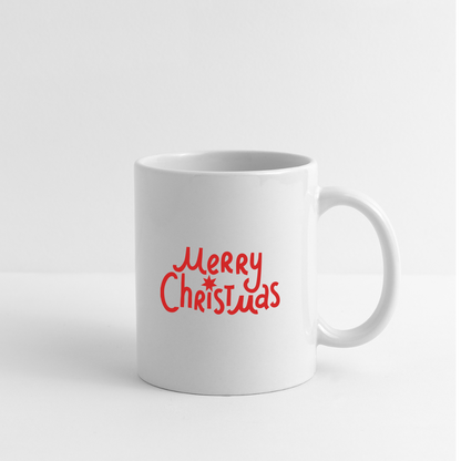 Merry Christmas Coffee/Tea Mug - white