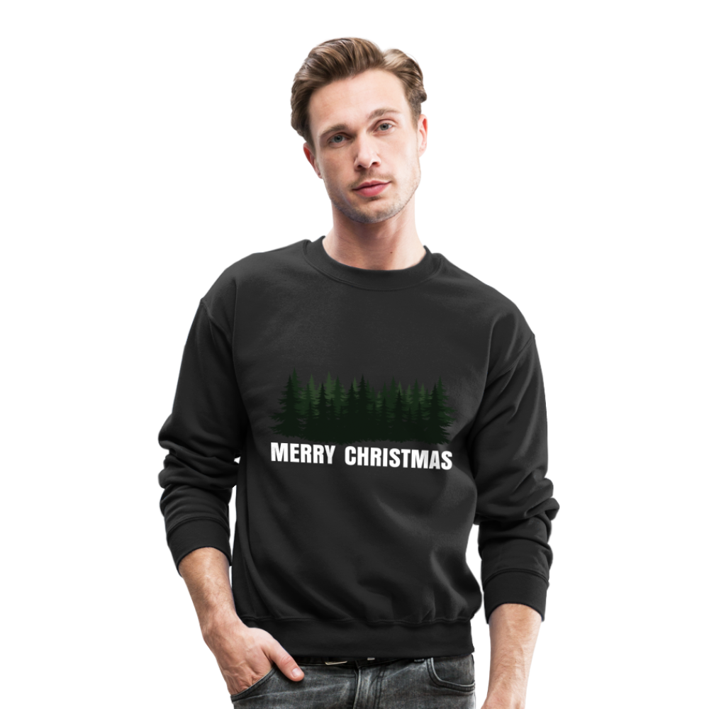 Merry Christmas Sweatshirt for Women | Merry Christmas Sweatshirt for Men | Crewneck Sweatshirt - black