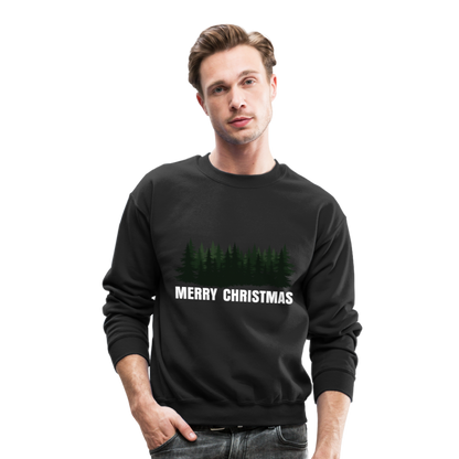 Merry Christmas Sweatshirt for Women | Merry Christmas Sweatshirt for Men | Crewneck Sweatshirt - black