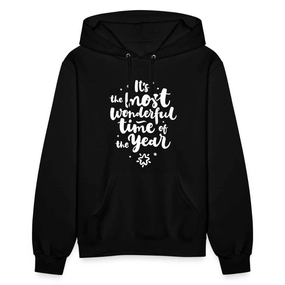 Christmas Hoodies for Her | It's the most wonderful time of the Year |Women's Hoodie - black