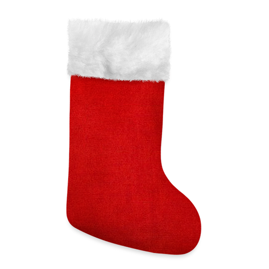 Christmas Stocking | Holiday Season - red/white