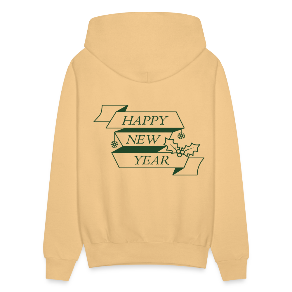 Happy New Year 2025 | Men's Hoodie - light gold 