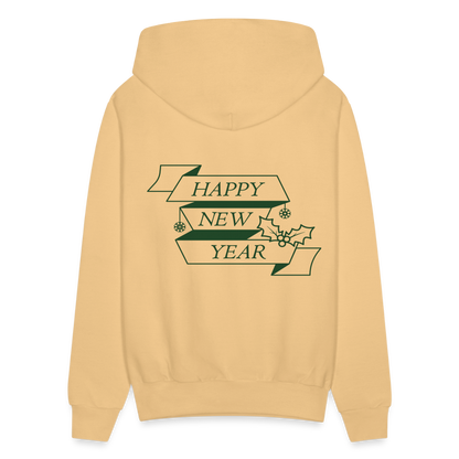 Happy New Year 2025 | Men's Hoodie - light gold 