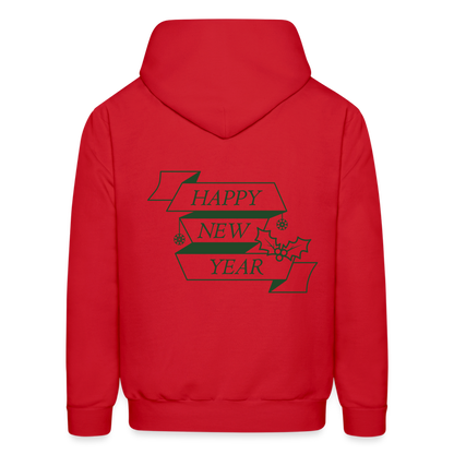 Happy New Year 2025 | Men's Hoodie - red