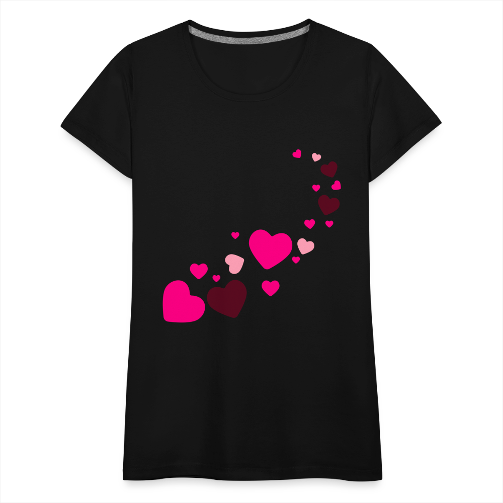 Magic Hearts | Women’s Premium T-Shirt - black