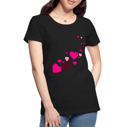 Magic Hearts | Women’s Premium T-Shirt - black