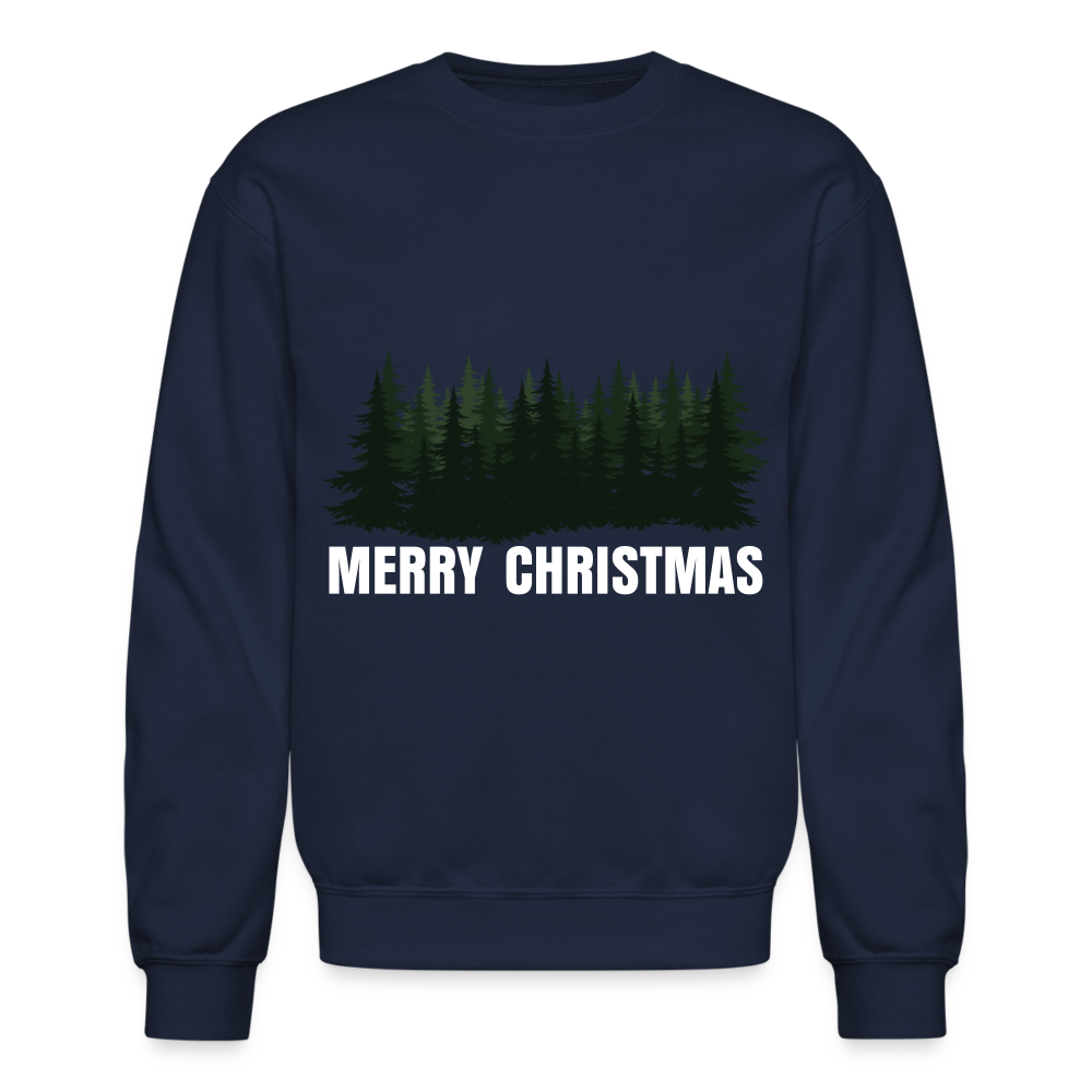 Merry Christmas Sweatshirt for Women | Merry Christmas Sweatshirt for Men | Crewneck Sweatshirt - navy