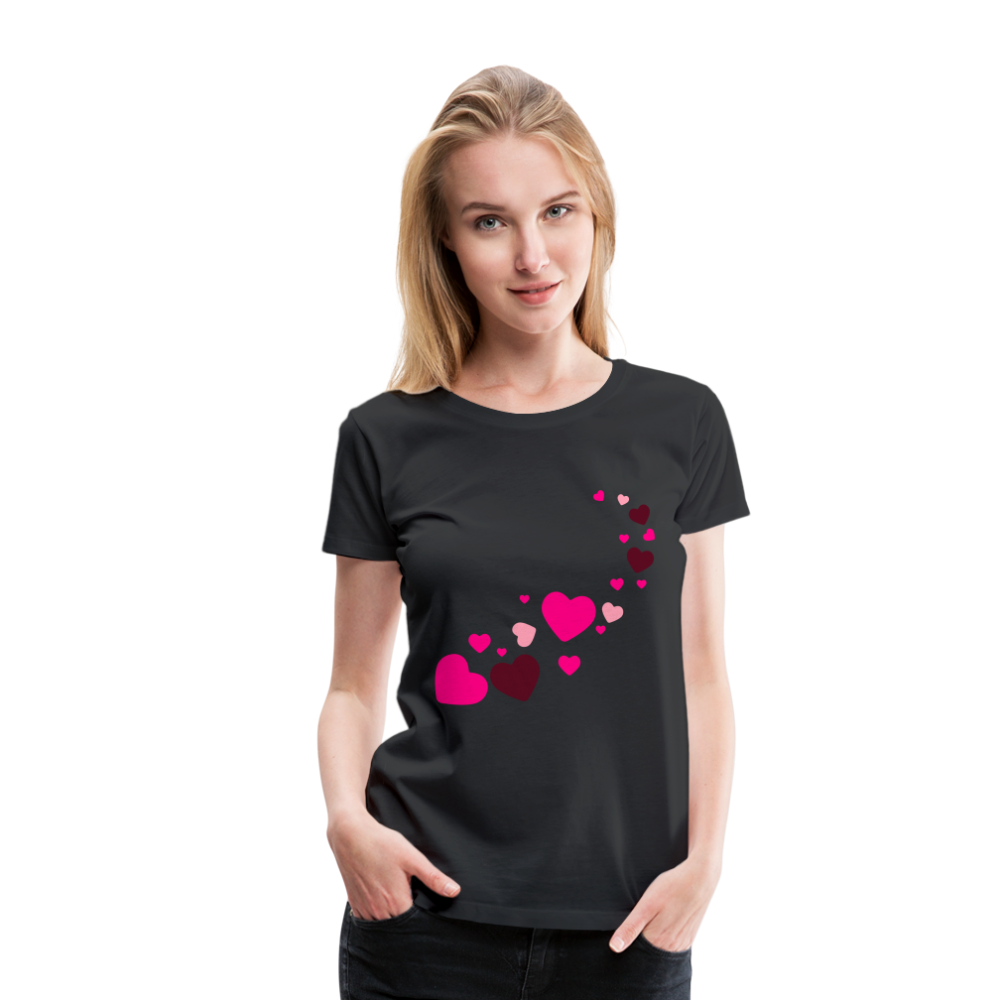 Magic Hearts | Women’s Premium T-Shirt - black