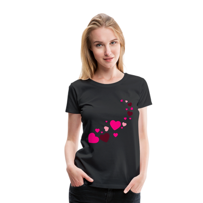 Magic Hearts | Women’s Premium T-Shirt - black