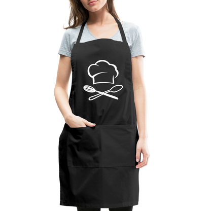 Adjustable Kitchen Apron – Comfort & Style for Every Cook - black