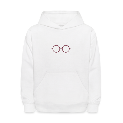 Kids' Hoodie- Harry Potter Spects Hoodie- - white