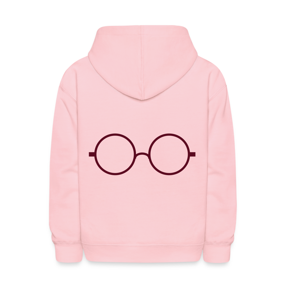 Kids' Hoodie- Harry Potter Spects Hoodie- - pink